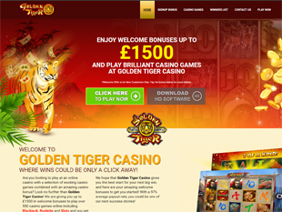 Golden Tiger Casino Home